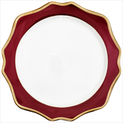 Teller flach 32cm _Sunflower rot__top